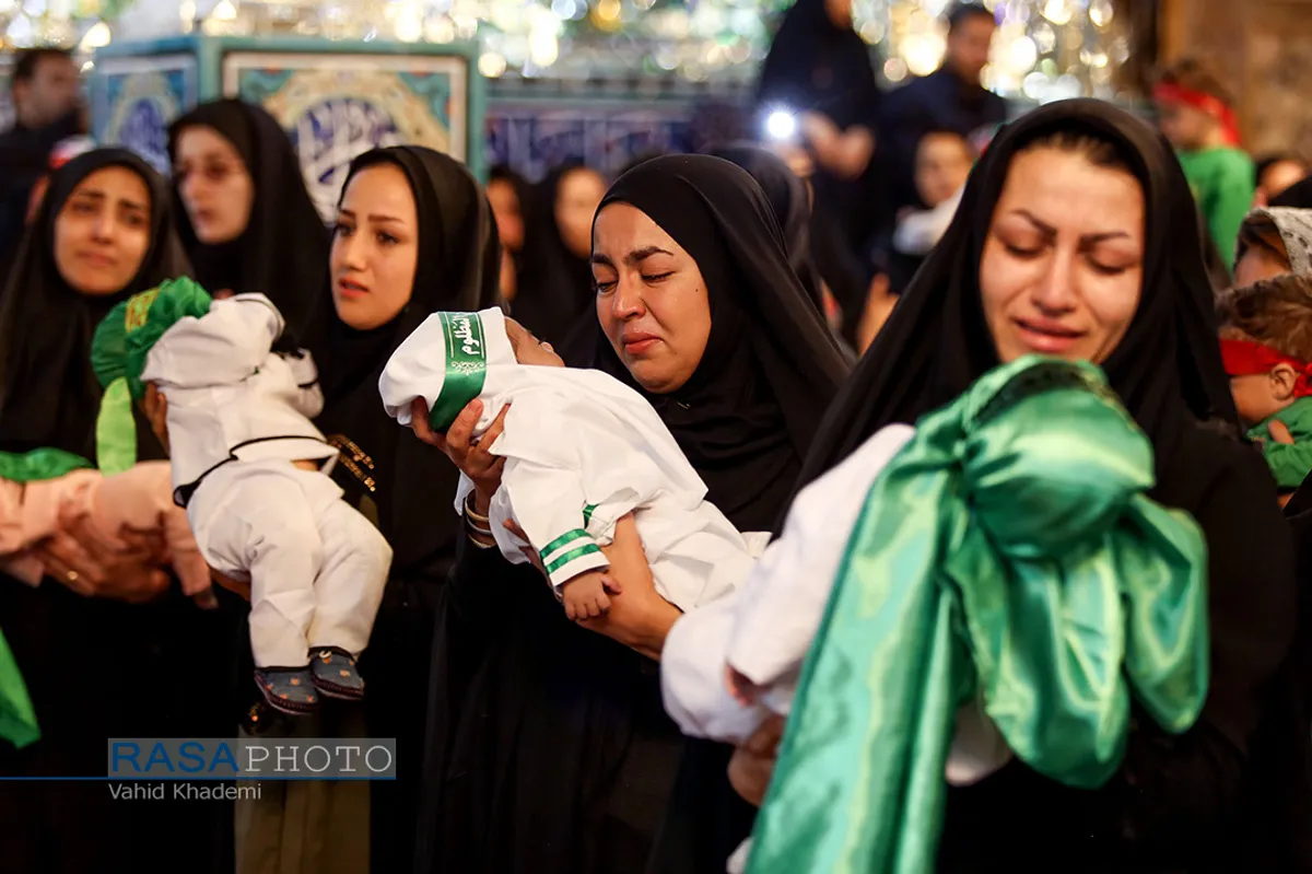 مراسم شیرخوارگان حسینی در بجنورد