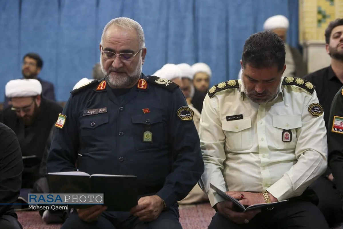 مراسم بزرگداشت سرلشکر شهید حاج حسن محققی در قم