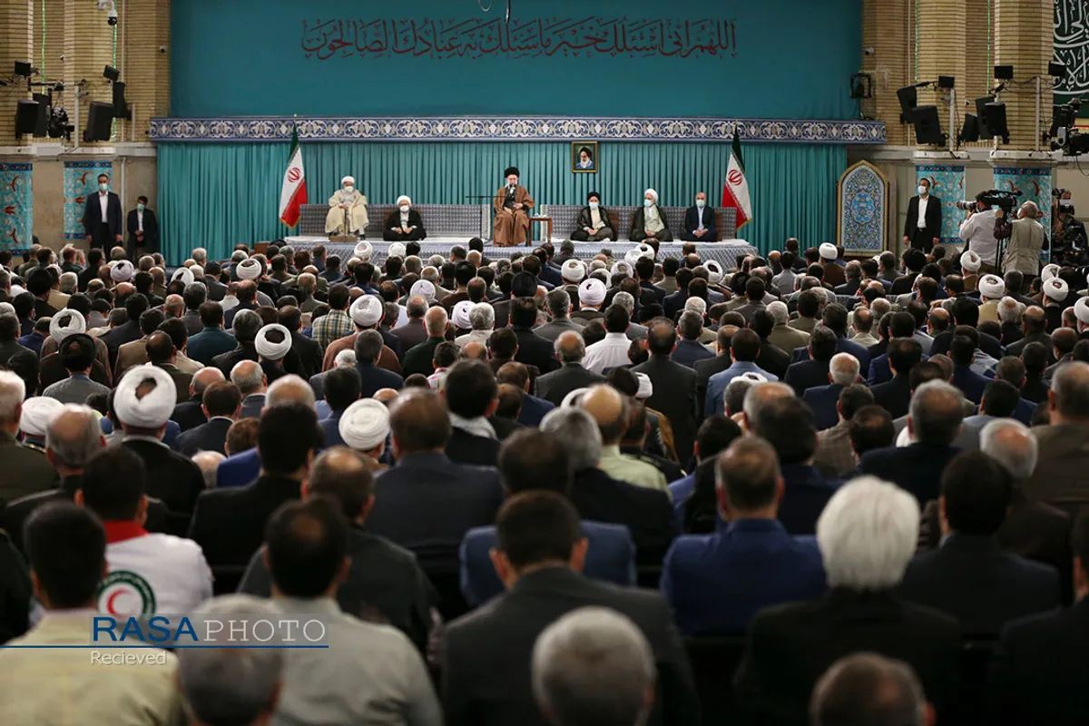 دیدار مسئولان نظام و سفرای کشور&zwnj;های اسلامی با مقام معظم رهبری