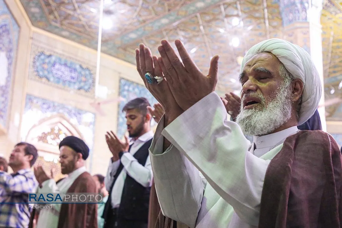 اقامه نماز عید سعید قربان در مسجد مقدس جمکران