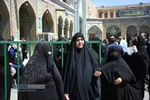 عزاداری روز شهادت حضرت امام جعفر صادق (ع) و تشییع پیکر شهید دفاع مقدس در قم