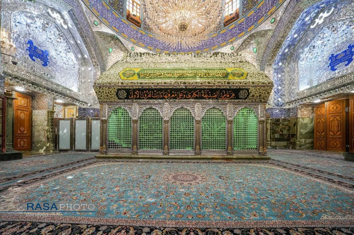 حرم حضرت امیرالمومنین (ع) در آستانه ولادت حضرت زهرا (س)