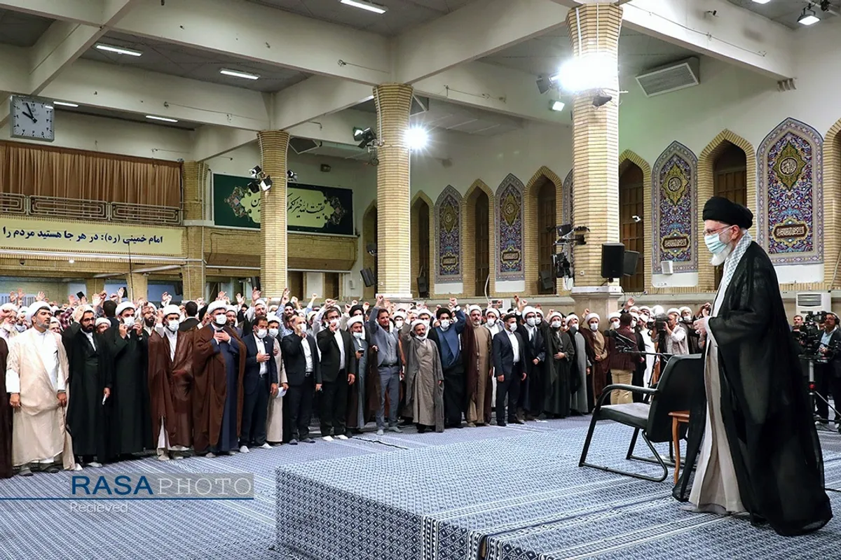 دیدار جمعی از مبلغان و طلاب حوزه&zwnj;های علمیه سراسر کشور