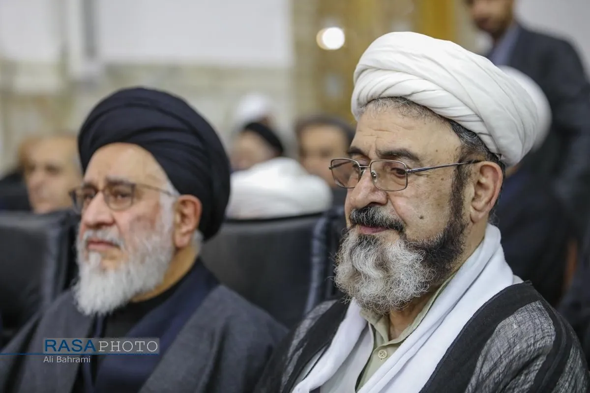 مراسم بزرگداشت چهلم شهیدان لاریجانی