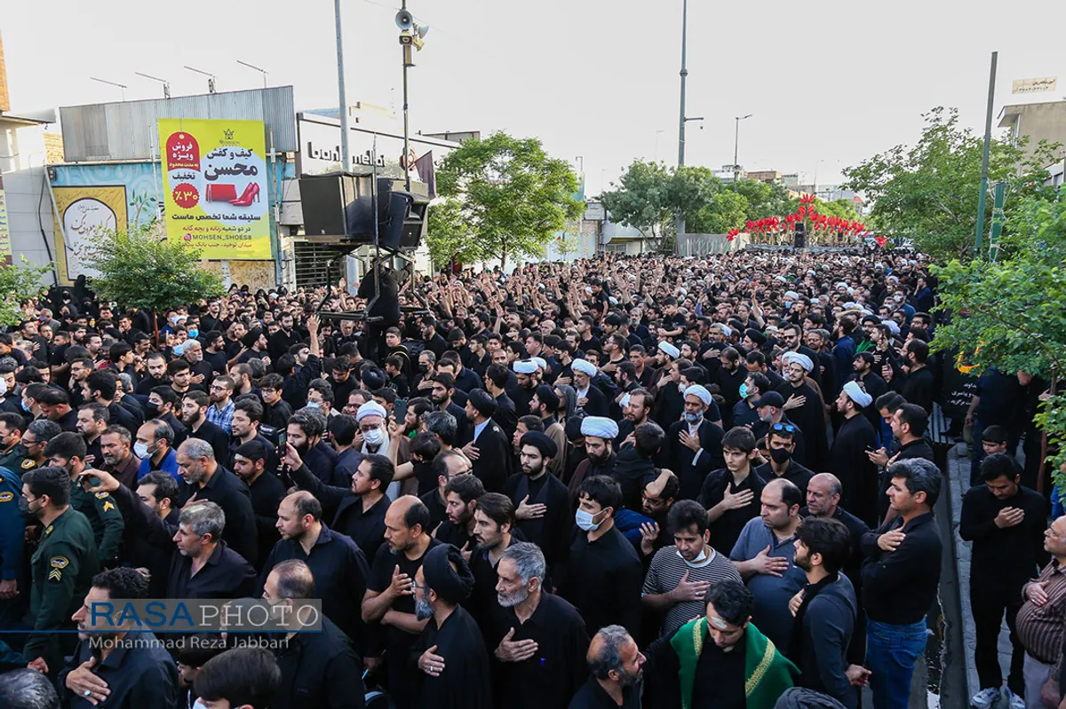 عزاداری روز شهادت حضرت امیرالمومنین علی (علیه السلام) با حضور حضرت آیت الله وحید خراسانی