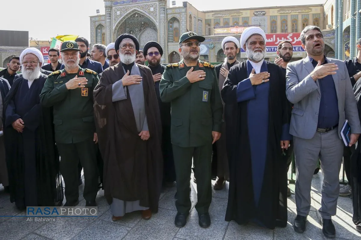 راهپیمایی یوم الله ۱۳ آبان در قم