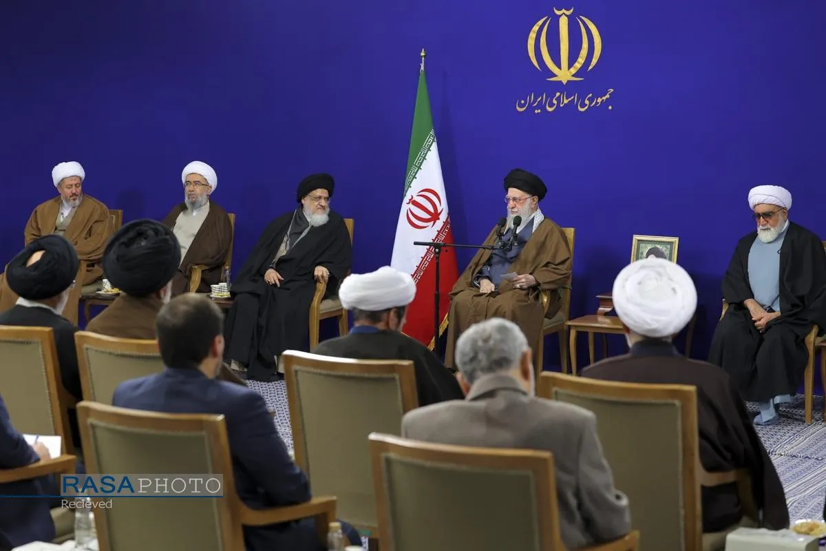 دیدار اعضای ستاد برگزاری کنگره بزرگداشت آیت&zwnj;الله میلانی با رهبر معظم انقلاب
