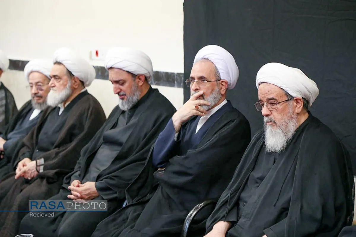مراسم عزاداری دهه اول محرم در دفتر حضرت آیت الله مکارم شیرازی