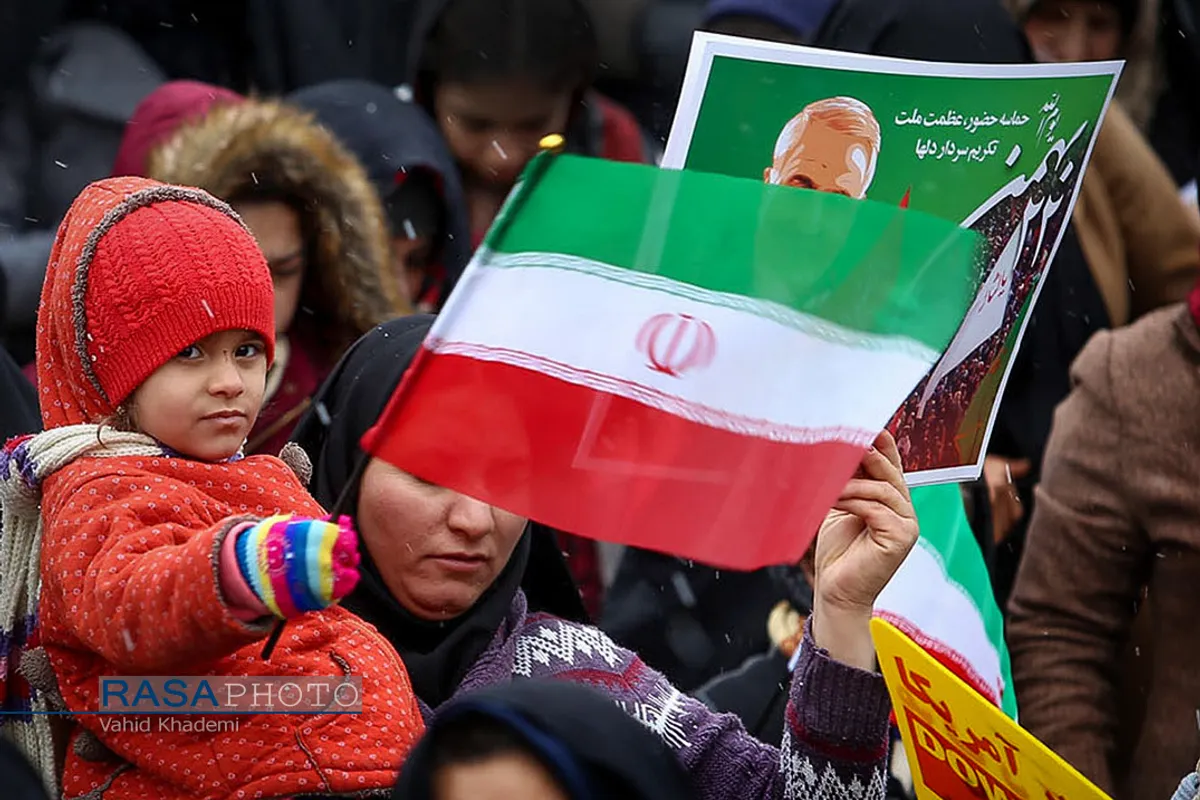 فجر سلیمانی | راهپیمایی ۲۲ بهمن در بجنورد