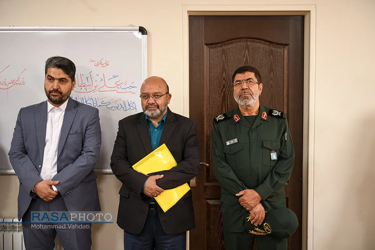 بازدید سردار رمضان شریف سخنگوی سپاه پاسداران انقلاب اسلامی از خبرگزاری رسا