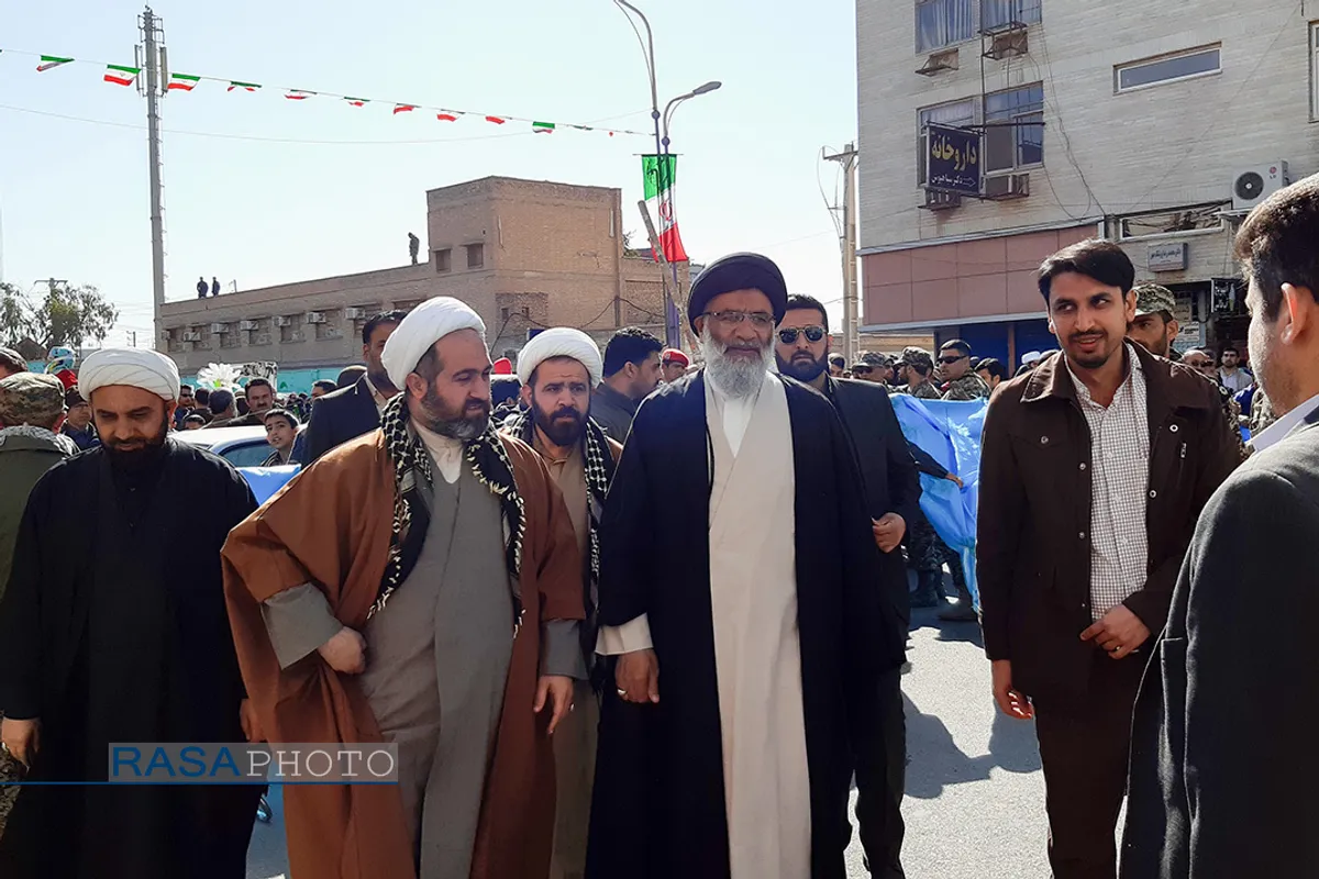 فجر سلیمانی | راهپیمایی مردم اهواز در یوم الله ۲۲ بهمن