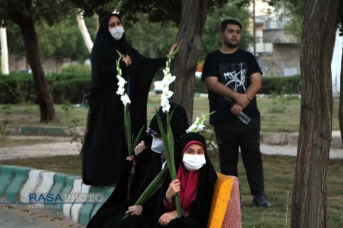 جشن میلاد امام رضا (ع) با حضور خادمان آستان قدس رضوی در اهواز