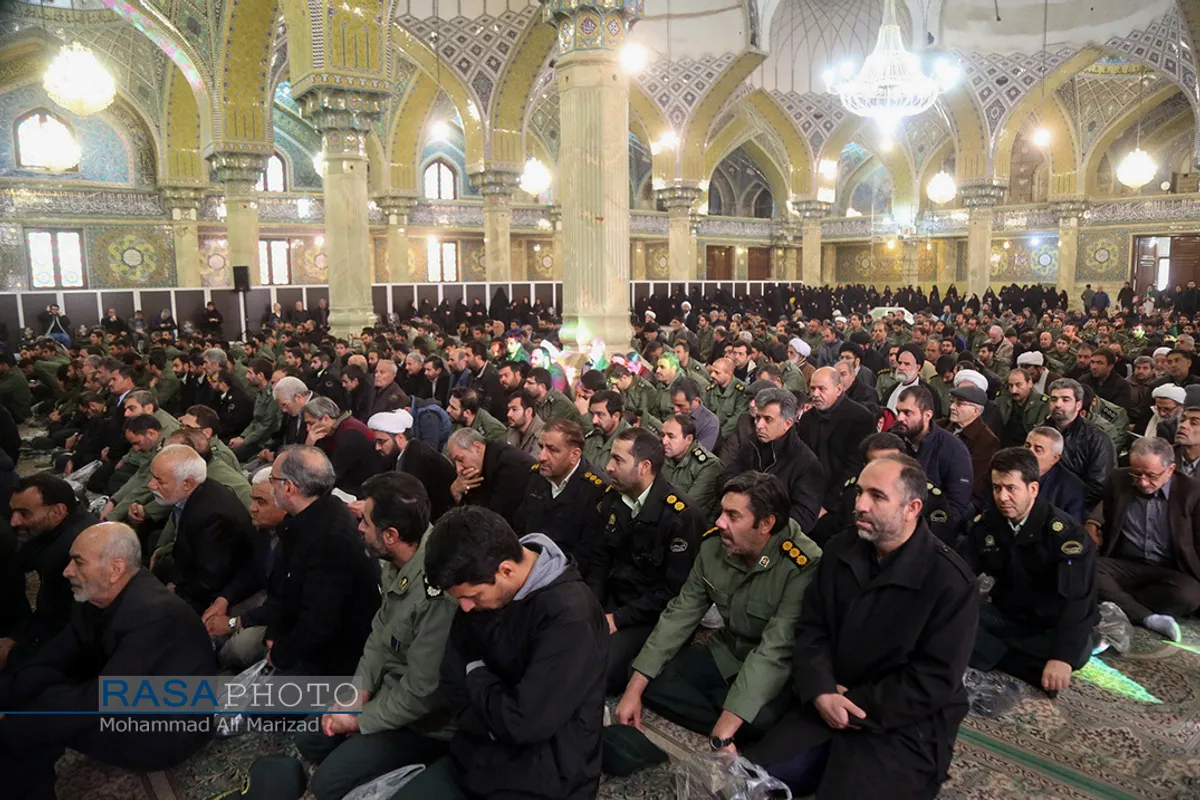 تشییع شهداء حادثه هواپیمای اوکراینی در قم