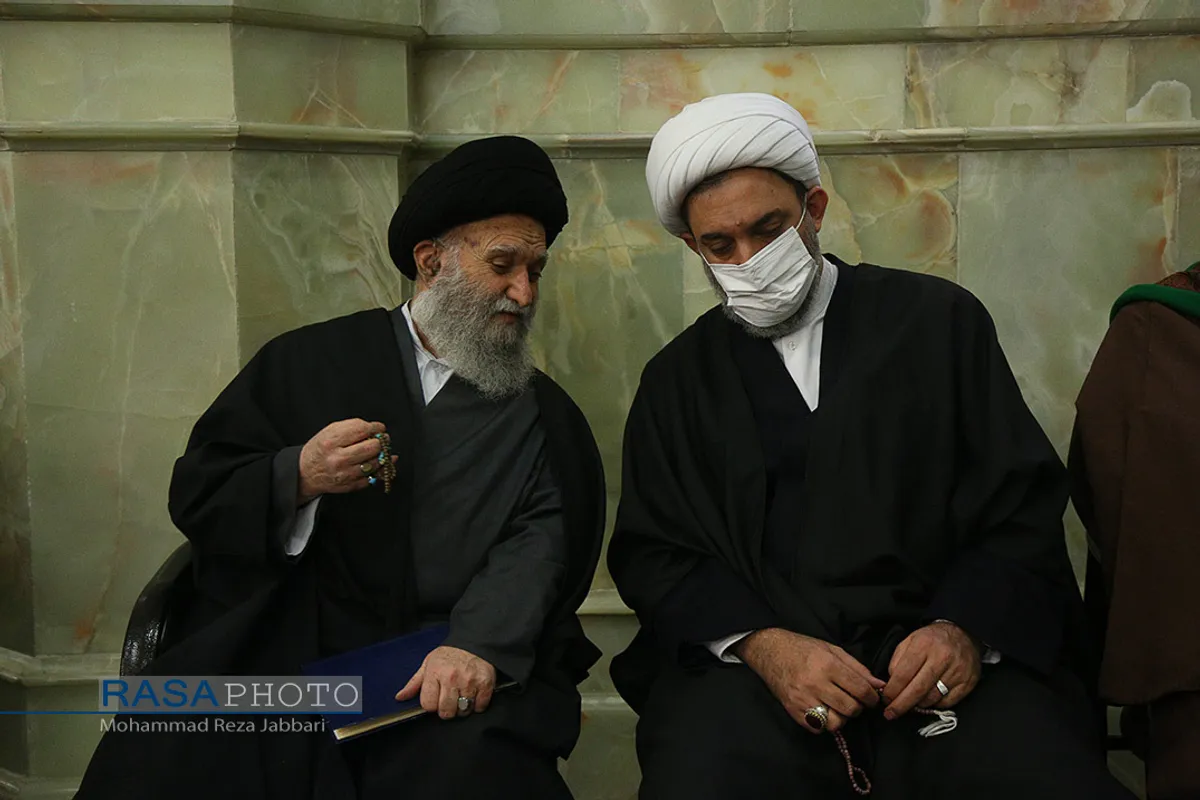 مراسم ترحیم حضرت آیت الله صافی گلپایگانی با حضور مراجع، علما و شخصیت&zwnj;های حوزوی