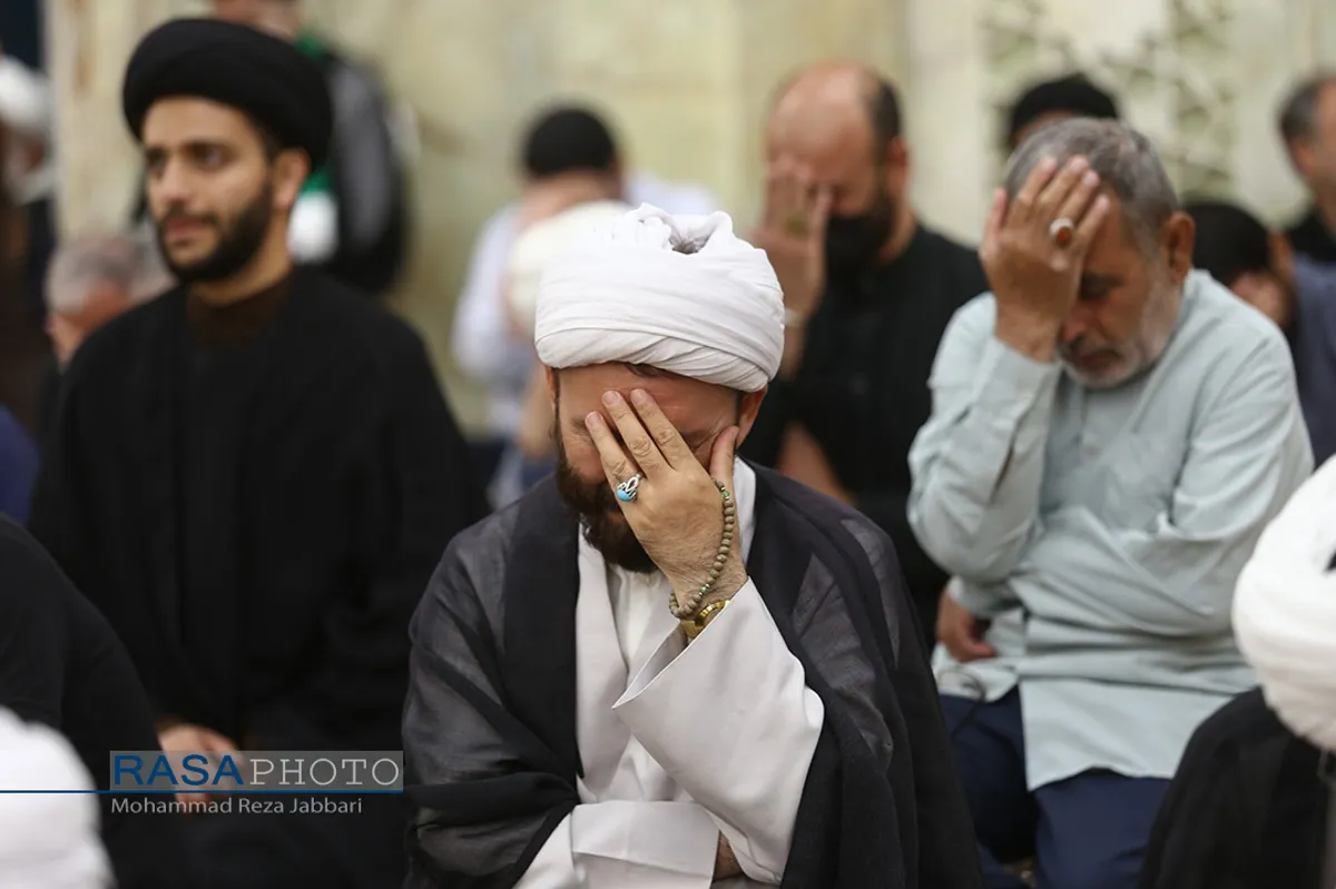 مراسم ختم آیت الله فاطمی&zwnj;نیا در مسجد اعظم قم
