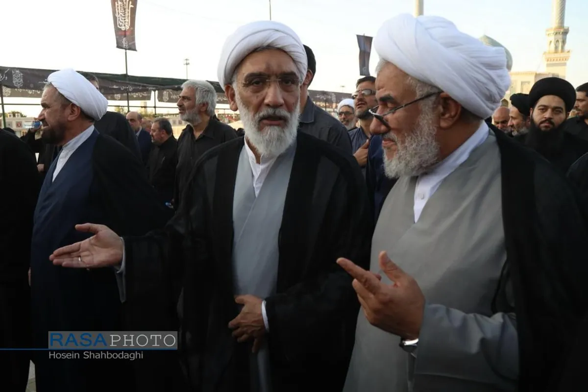 تشییع پیکر آیت&zwnj; الله نعیم آبادی در قم