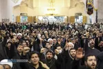 تجمع مردم قم در پی اعلام خبر شهادت رهبر معظم انقلاب