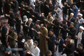 اقامه نماز عید سعید فطر در حرم حضرت فاطمه معصومه (س)