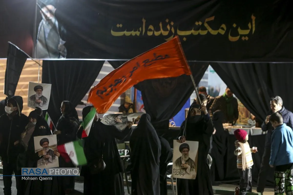 برپایی ایستگاه&zwnj;های صلواتی در پی شهادت رهبر انقلاب