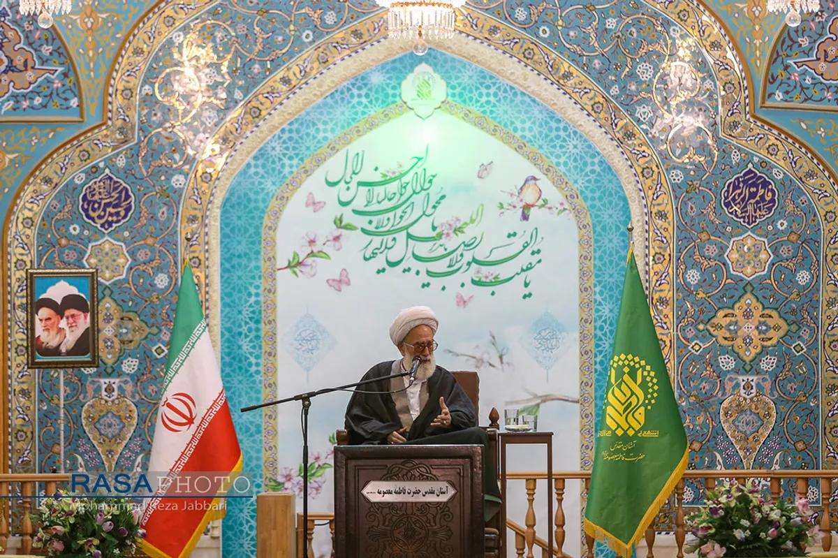 مراسم هفتمین روز درگذشت آیت الله علوی گرگانی&lrm;&lrm;&lrm;&lrm;