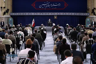 دیدار دست&zwnj;اندرکاران کنگره شهدای جامعه عشایری کشور با رهبر انقلاب
