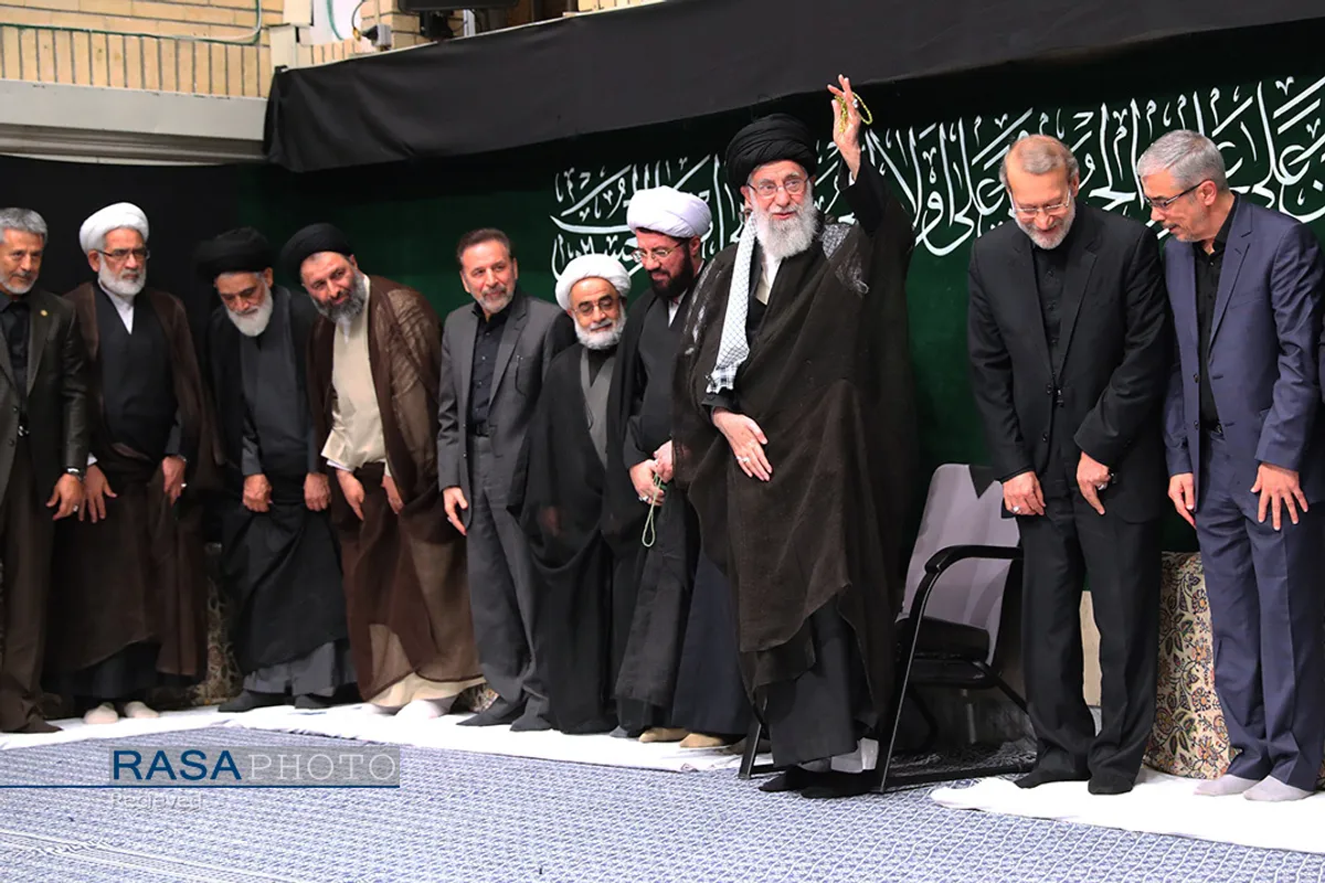 دومین شب مراسم عزاداری حضرت اباعبدالله الحسین (علیه&zwnj;السلام) با حضور رهبر انقلاب