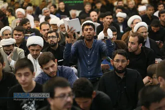 احیاء شب بیست و سوم ماه مبارک رمضان با حضور حضرت آیت الله مکارم شیرازی