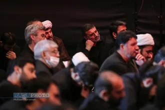 مراسم عزاداری هیئت هنر و رسانه قم