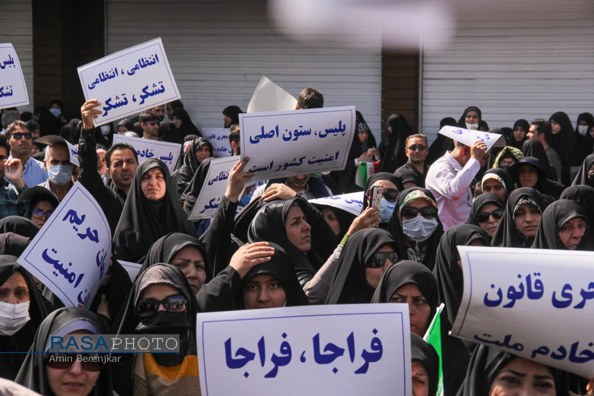 راهپیمایی نمازگزاران شیراز در محکومیت آشوبگری&zwnj;های اخیر