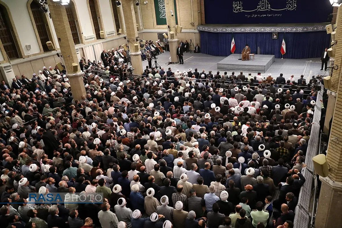 دیدار کارگزاران حج با رهبر معظم انقلاب اسلامی