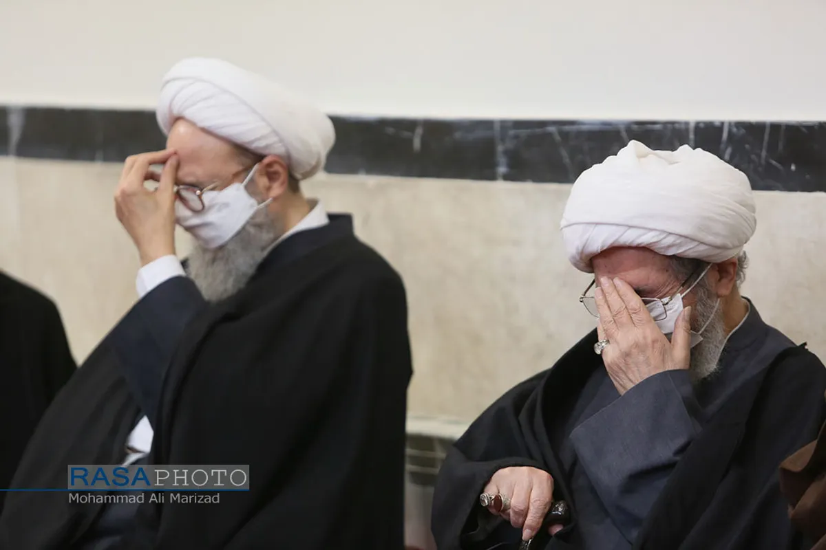 عزاداری روز شهادت حضرت صدیقه کبری (سلام&zwnj;الله&zwnj;علیها) در بیوت مراجع تقلید