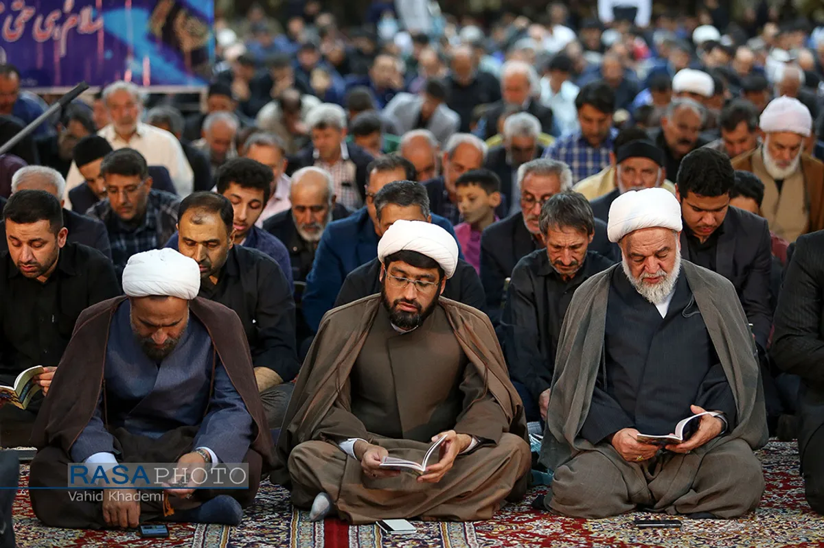 مراسم احیاء شب نوزدهم ماه مبارک رمضان در بجنورد&lrm;