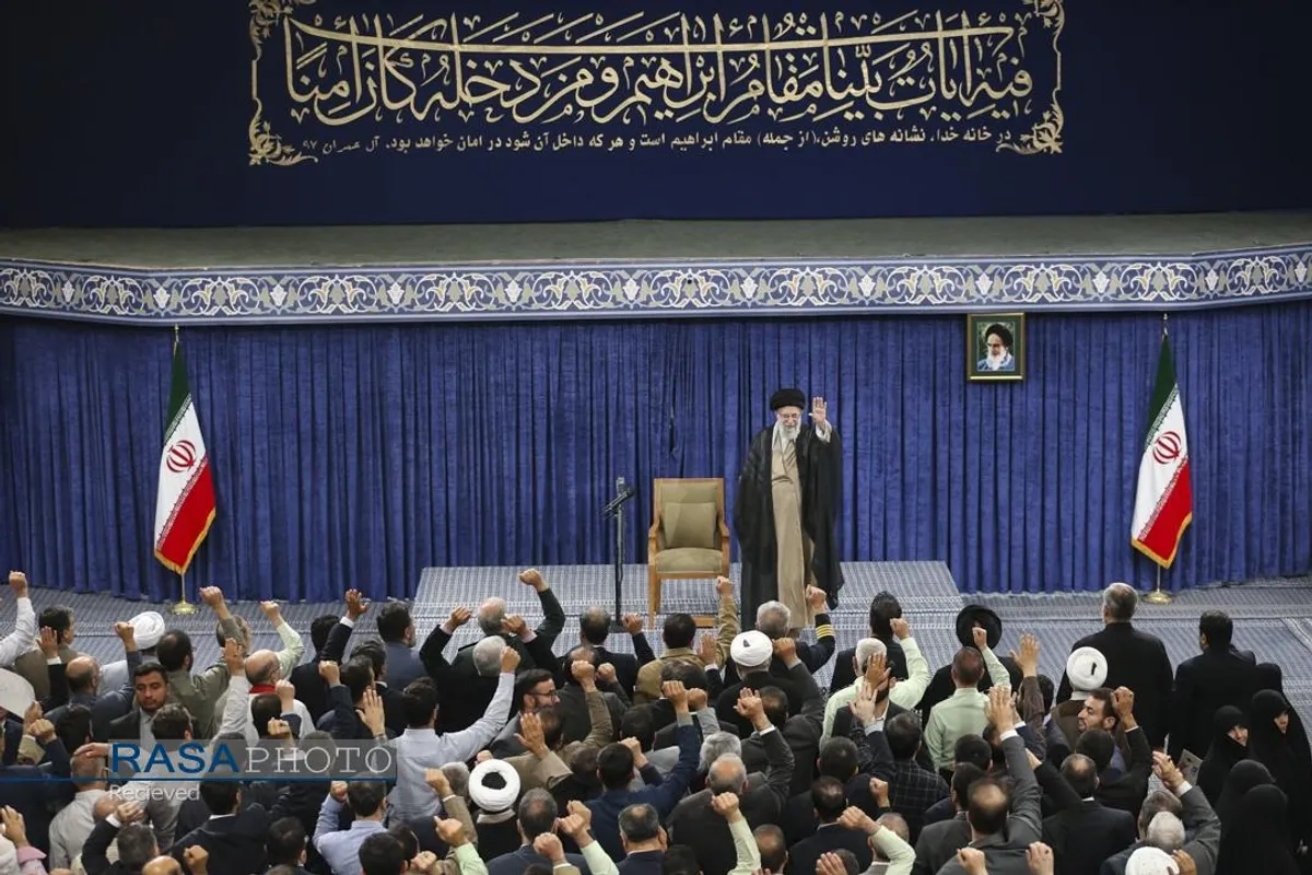 دیدار کارگزاران حج با رهبر معظم انقلاب