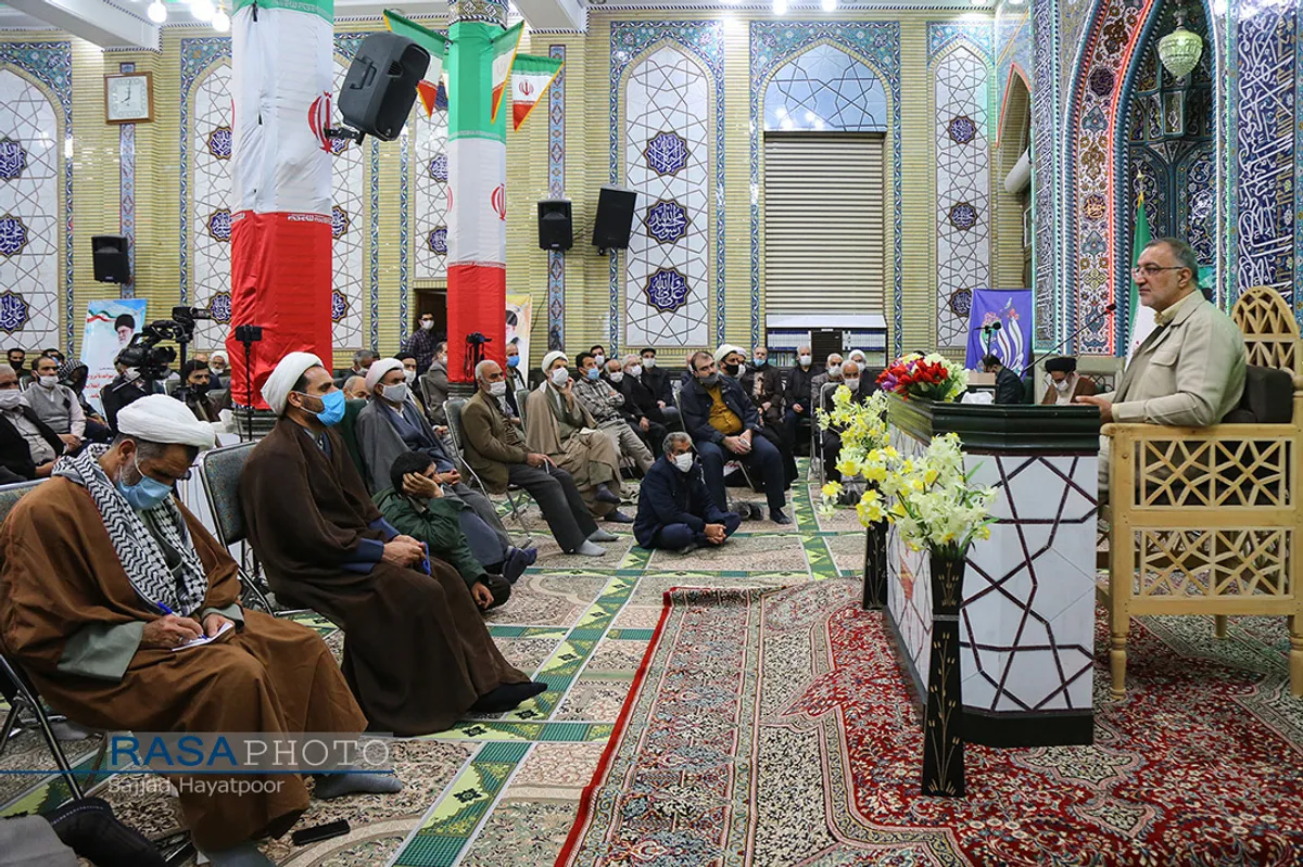 جشن ویژه دهه مبارکه فجر با سخنرانی دکتر علیرضا زاکانی