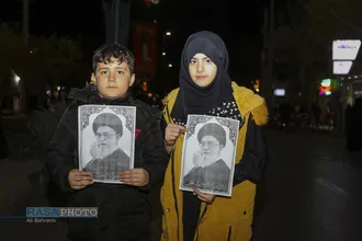 خروش انتقامی مردم قم در شب عزاداری شهادت امام خامنه&zwnj;ای (قدس&zwnj;سره) -۲