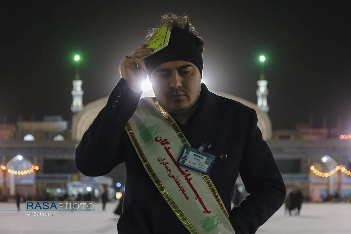 احیاء شب بیست و یکم ماه مبارک رمضان در مسجد مقدس جمکران