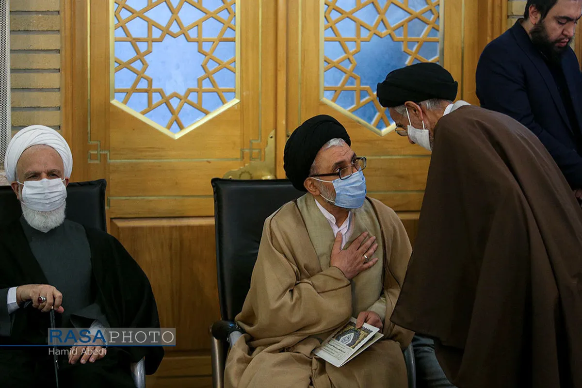 سومین سالگرد آیت الله هاشمی شاهرودی در حرم کریمه اهلبیت (ع)