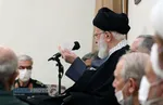 دیدار جمعی از فرماندهان ارشد نیرو&zwnj;های مسلح با فرمانده کل قوا
