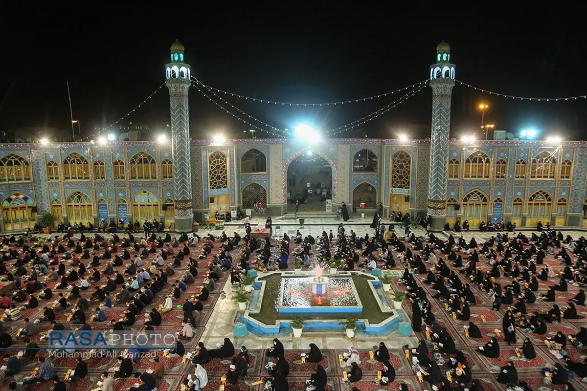 احیاء شب نوزدهم ماه مبارک رمضان در حرم امام زاده هلال بن علی