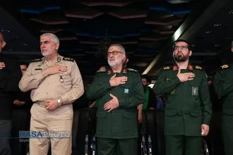مراسم چهلم شهدای اقتدار و چهارمین یادواره شهدای جانباز استان قم
