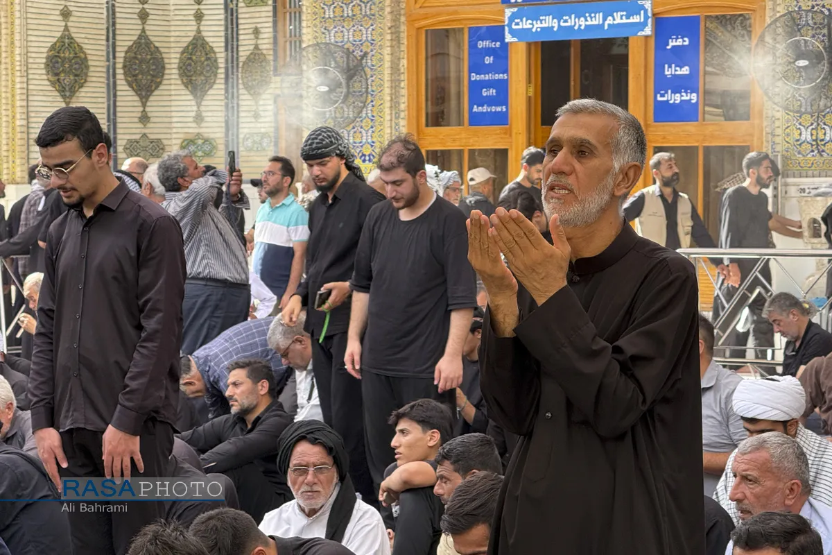 حرم حضرت امام امیرالمؤمنین (ع) در آستانه اربعین حسینی
