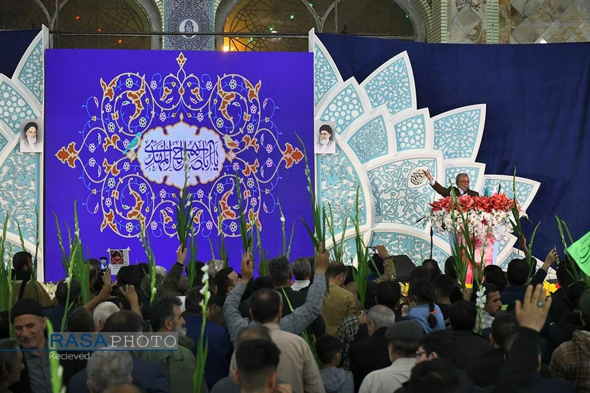 شب نیمه شعبان در مسجد مقدس جمکران