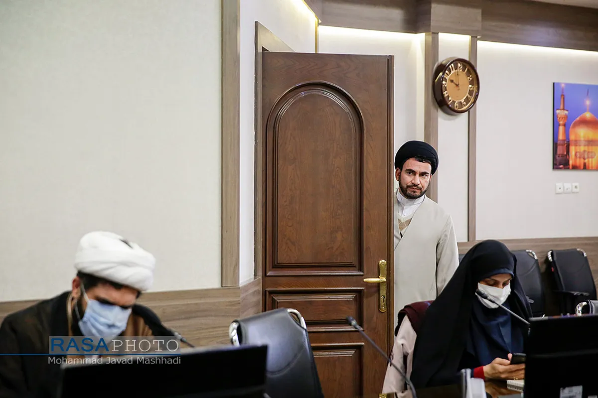 نشست خبری معاون پژوهش حوزه علمیه خراسان&lrm;