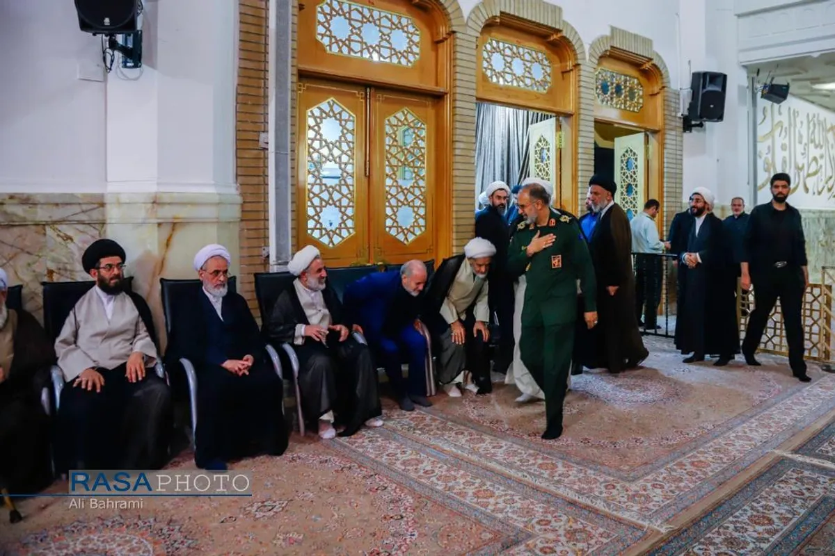 مراسم بزرگداشت شهدای اقتدار و چهلم شهدای روحانیت
