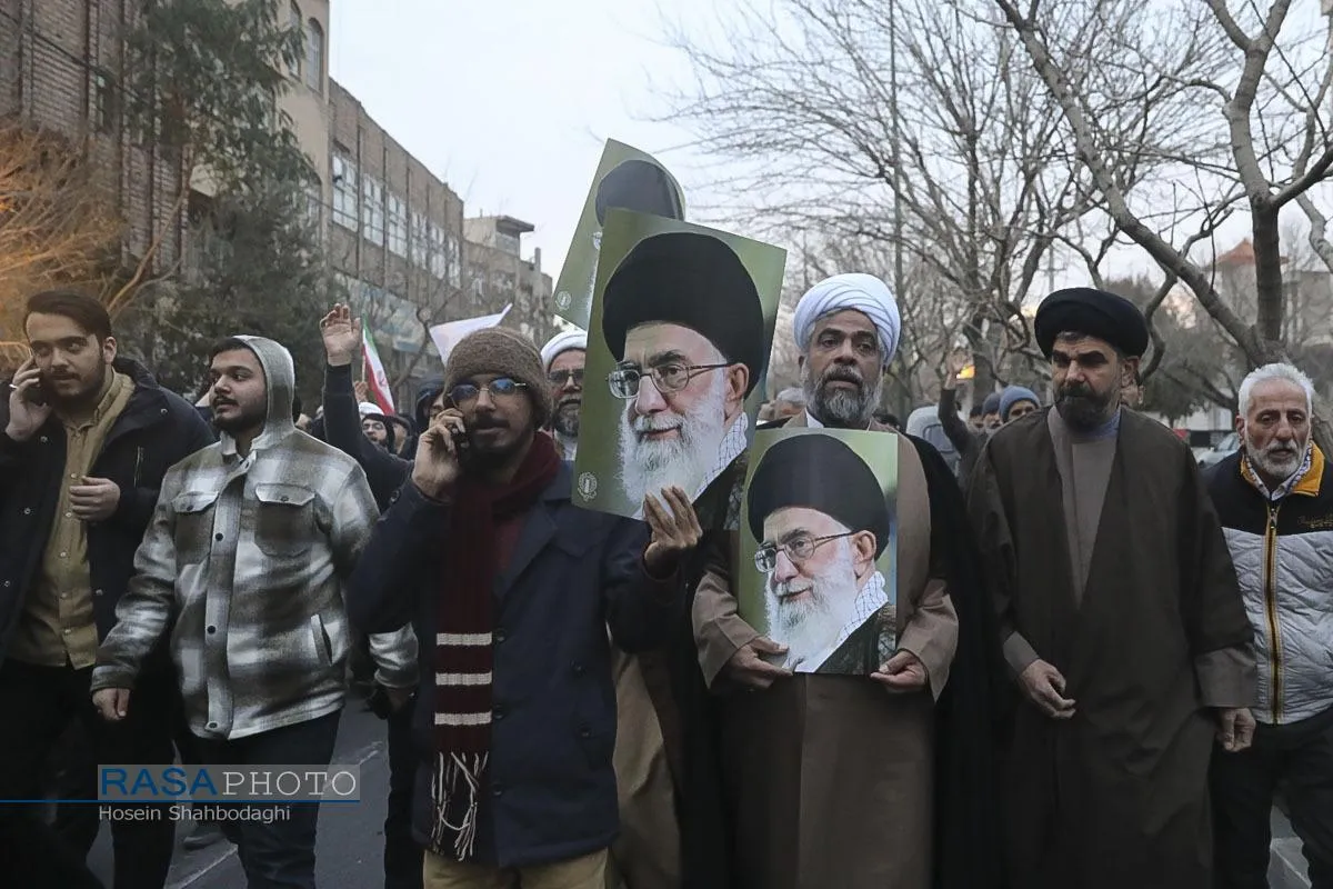 قیام مردم قم علیه اغتشاشگران