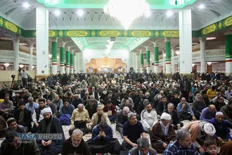 مراسم بزرگداشت آیت&zwnj;الله مصباح یزدی در حرم کریمه اهل&zwnj;بیت (س)