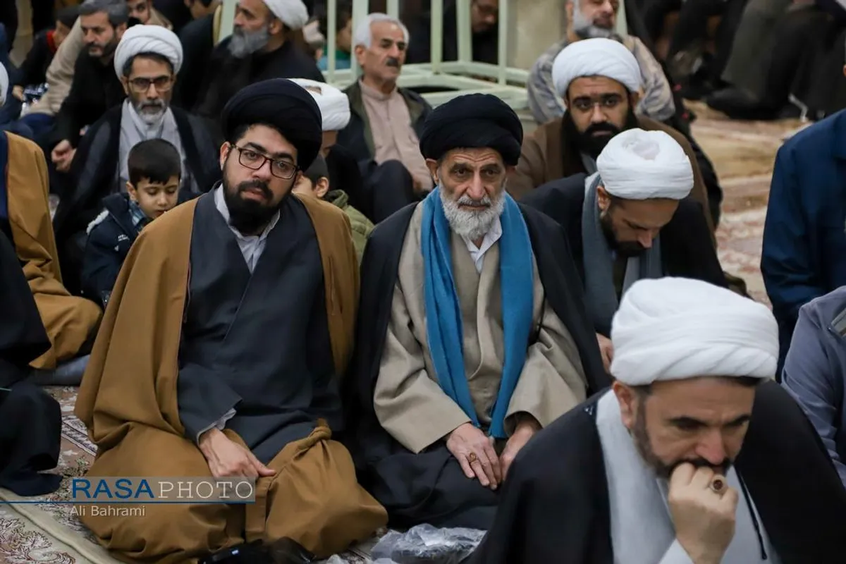 مراسم ختم مرحوم حجت الاسلام سقای بی&zwnj;ریا در قم