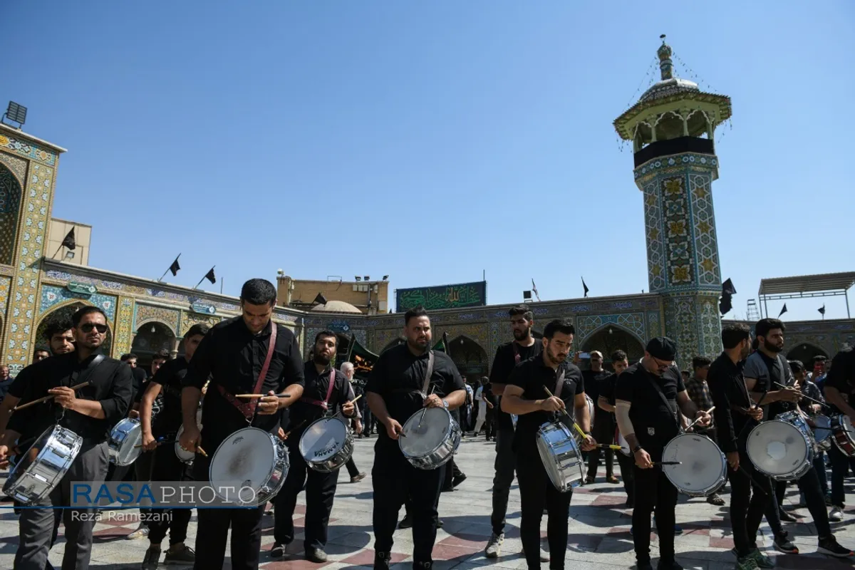 عزاداری روز شهادت حضرت امام حسن عسکری (علیه السلام) در قم