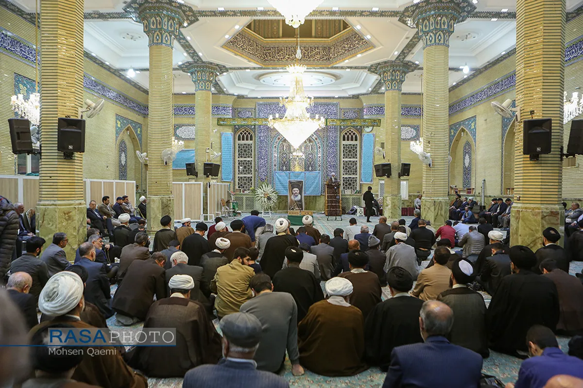 مراسم بزرگداشت حجت الاسلام والمسلمین سید صادق حکیم درقم