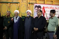 اعزام نخستین کاروان مصالح ساختمانی اهدایی مردم دامغان به مناطق آسیب دیده در جنگ